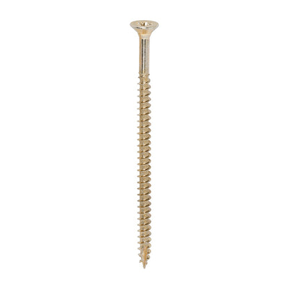 Timco 5.0 x 90mm Classic Multi-Purpose Screws Countsunk Head Yellow (100/Box) 50090CLAF