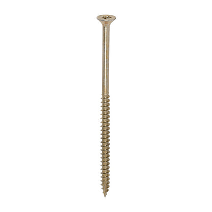 Timco 6.0 x 120mm Classic Multi Purpose Screws PZ Double Countersunk Yellow 100/Box 60120CLAF