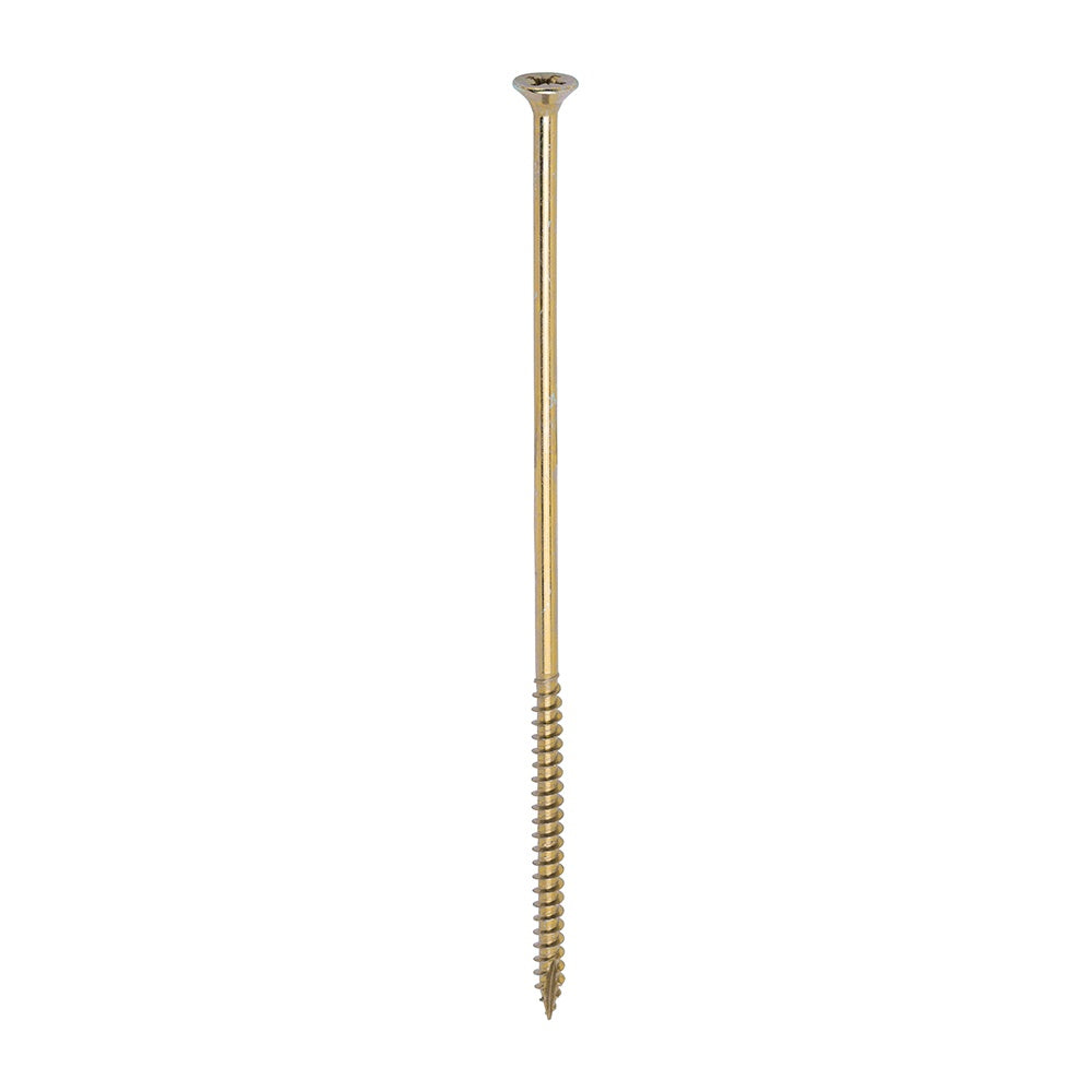 Timco 6.0 x 180mm Classic Multi-Purpose Screws Countsunk Head Yellow (100/Box) 60180CLAF