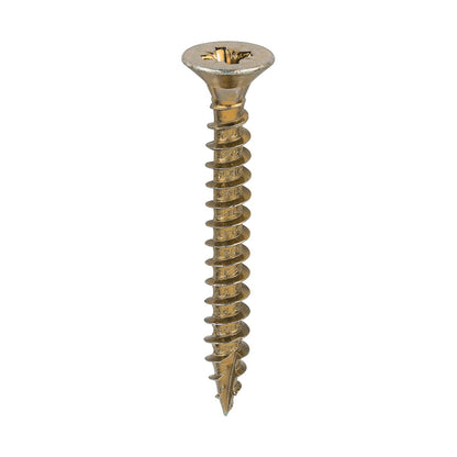 Timco 6.0 x 50mm Classic Multi-Purpose Screws Countsunk Head Yellow (200/Box) 60050CLAF