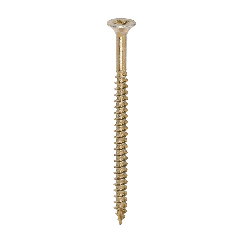 Timco 6.0 x 90mm Classic Multi-Purpose Screws Countsunk Head Yellow (100/Box) 60090CLAF