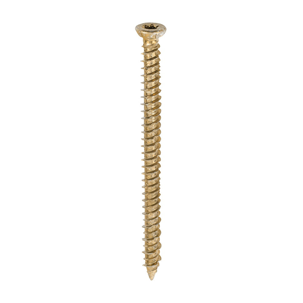 Timco 7.5 x 100mm Multi-Fix Concrete Screw ZYP (100/Box) 00100TCON