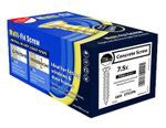 Timco 7.5 x 60mm Multi-Fix Concrete Screw ZYP (100/Box) 00060TCON