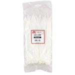 Timco 7.6 x 370mm Natural Coloured Nylon Cable Tie (100/Bag) 76370CTN