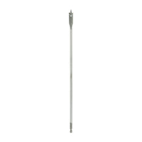 Timco 14.0 x 400mm Addax Long Flat Wood Bit Bright Finish 932276