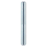 Timco M16 x 1000mm Threaded Bar Grade 4.8 Zinc Carbon steel Metric 16TBZ