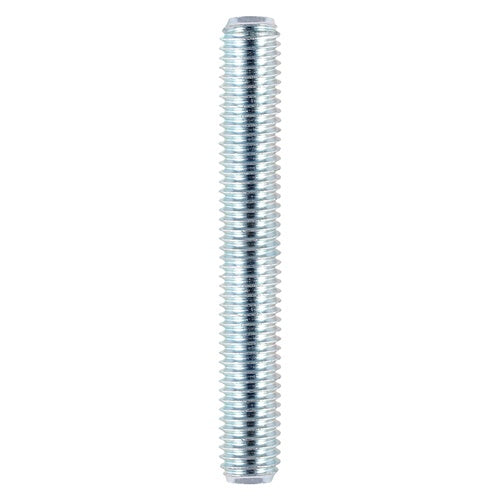 Timco M20 x 1000mm Threaded Bar Grade 4.8 Zinc Carbon steel Metric 20TBZ
