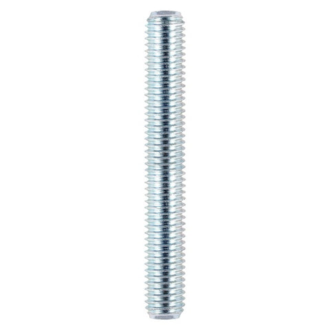 Timco M20 x 1000mm Threaded Bar Grade 4.8 Zinc Carbon steel Metric 20TBZ
