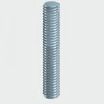 Timco M20 x 1000mm Threaded Bar Grade 4.8 Zinc Carbon steel Metric 20TBZ