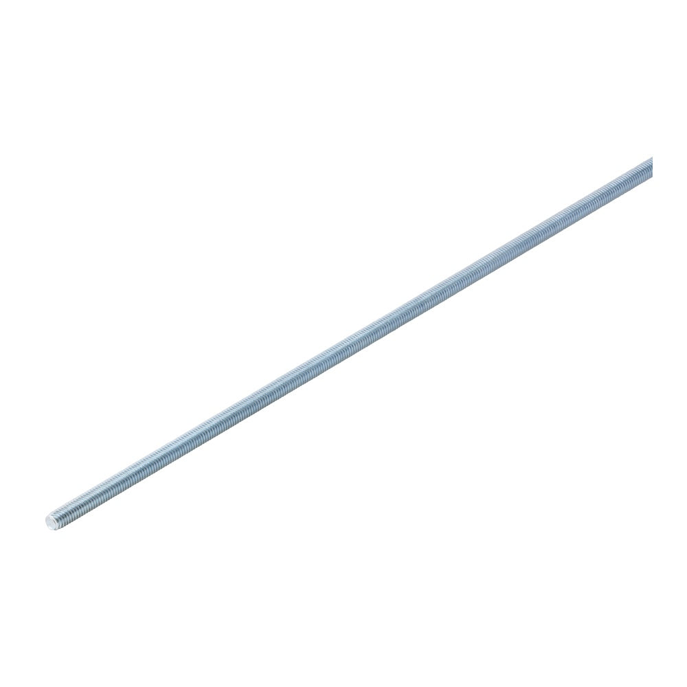 Timco M6 x 1000mm Threaded Bar Grade 4.8 Zinc Carbon steel Metric 06TBZ