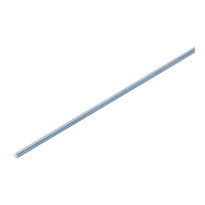 Timco M8 x 1000mm Threaded Bar Grade 4.8 Zinc Carbon steel Metric 08TBZ