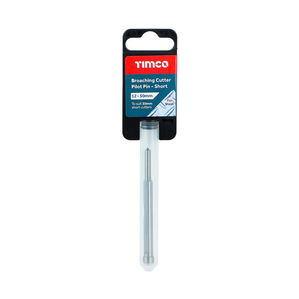 Timco  6.35 x 79mm Broaching Cutter Replacement Pilot Pin BCP301250