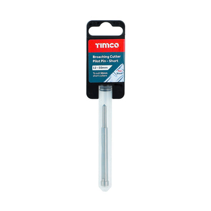 Timco  6.35 x 79mm Broaching Cutter Replacement Pilot Pin BCP301250