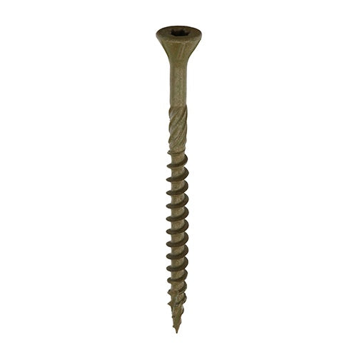 Timco C2 4.5 x 65mm Deck-Fix TX Countersunk with Ribs Twin-Cut Green 65C2D1000