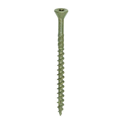 Timco C2 4.5 x 65mm Deck-Fix TX Countersunk with Ribs Twin-Cut Green 65C2D250