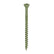 Timco C2 4.5 x 65mm Deck-Fix TX Countersunk with Ribs Twin-Cut Green 65C2D250