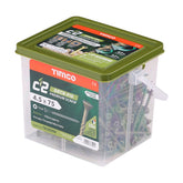 Timco C2 4.5 x 75mm Deck-Fix TX Countersunk with Ribs Twin-Cut Green 75C2D250