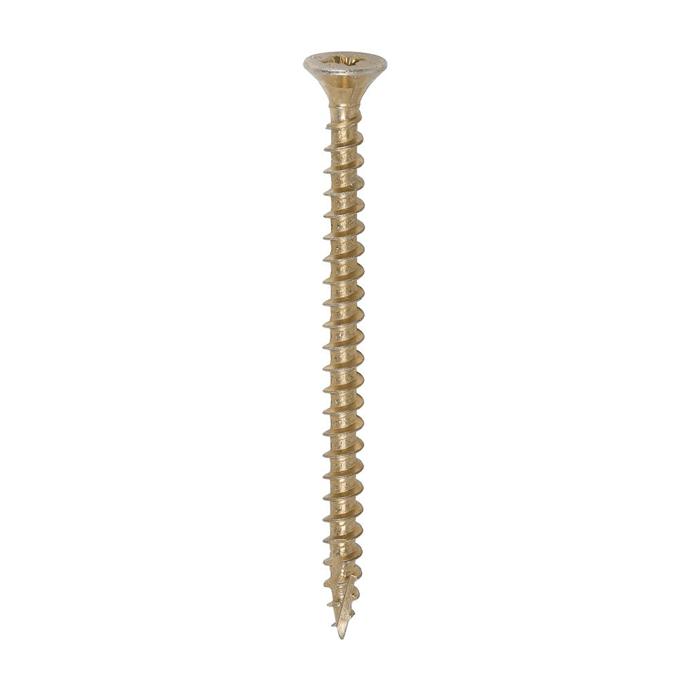 Timco 5.0 x 70mm C2 Strong-Fix PZ Double Countersunk Twin-Cut Yellow 50070C2IND