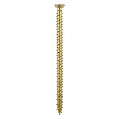 Timco 7.5 x 150mm Concrete Screw TX Flat Countersunk Exterior Yellow 00150TCON