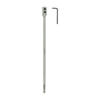 Timco 300mm / 1/4" Flat Wood Bit Extension Rod with Allen Key FBEQR300