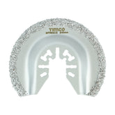 Timco Dia.65mm Multi-Tool Blade - Radial Grit For Tiles MTR65CG