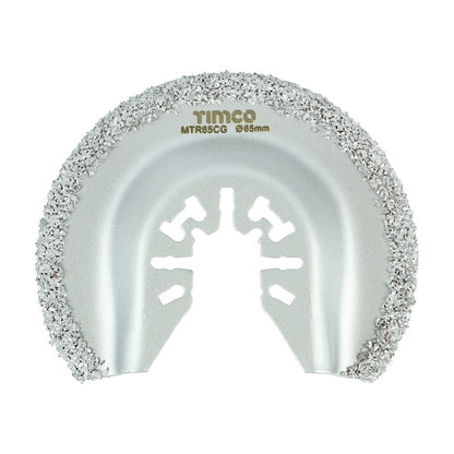 Timco Dia.65mm Multi-Tool Blade - Radial Grit For Tiles MTR65CG