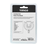 Timco Dia.65mm Multi-Tool Blade - Radial Grit For Tiles MTR65CG