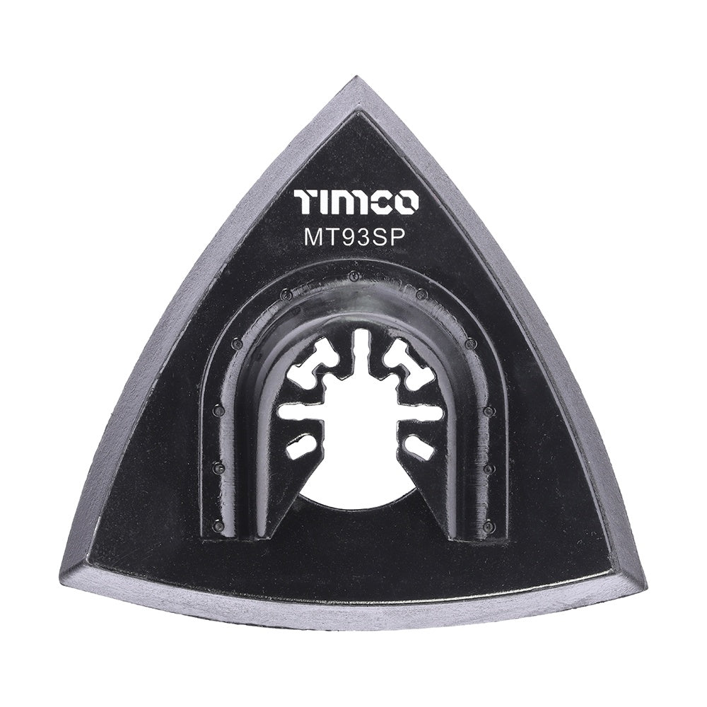 Timco 93mm Multi-Tool Delta Sanding Hook & loop Backing Pad MT93SP