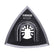 Timco 93mm Multi-Tool Delta Sanding Hook & loop Backing Pad MT93SP