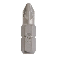 Timco No.2 x 25 S2 Grade Hardened Steel Driver Bits PZ 2CB25GJ
