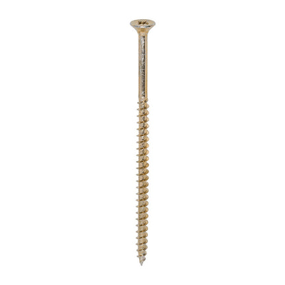 Timco 5.0 x 100mm Solo Chipboard & Woodscrews Industry Pack PZ Double Countersunk Yellow 50100SOLOIND