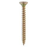 Timco Solo Chipboard & Woodscrews - PZ - Double Countersunk - Yellow 3.5 x 50 35050SOLOC