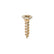 Timco 4.0 x 17mm Solo Chipboard & Woodscrews - PZ - Double Countersunk - Yellow 40017SOLOC