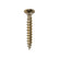 Timco 4.0 x 30mm Solo Chipboard & Woodscrews - PZ - Double Countersunk - Yellow 40030SOLOC