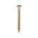 Timco 4.5 x 45mm Solo Chipboard & Woodscrews - PZ - Double Countersunk - Yellow 45045SOLOC