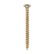 Timco 5.0 x 60mm Solo Chipboard & Woodscrews - PZ - Double Countersunk - Yellow 50060SOLOC