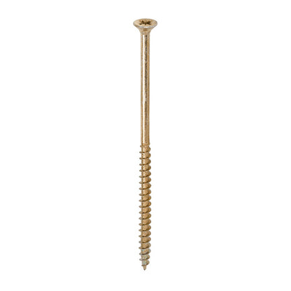 Timco 6.0 x 150mm Solo Chipboard & Woodscrews - PZ - Double Countersunk - Yellow 60150SOLOC