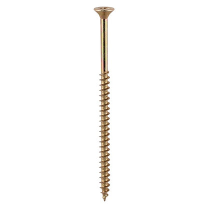 Timco 6.0 x 200mm Solo Chipboard & Woodscrews - PZ - Double Countersunk - Yellow 60200SOLOC