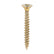 Timco 6.0 x 50mm Solo Chipboard & Woodscrews - PZ - Double Countersunk - Yellow 60050SOLOC