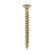 Timco 6.0 x 60mm Solo Chipboard & Woodscrews - PZ - Double Countersunk - Yellow 60060SOLOC
