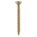 Timco 4.0 x 40mm Solo Woodscrews PZ Double Countersunk 40° Deep Yellow 40040STUBY
