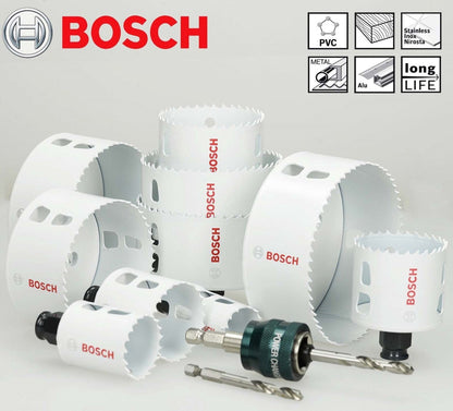 Bosch 2608594393 Progressor Holesaw 59mm Wood Metal Stainless