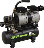 Sealey - SAC0607S - 6L Low Noise Direct Drive Air Compressor 0.7hp