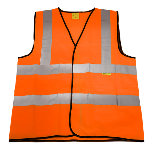 Sealey Worksafe® Hi-Vis Orange Waistcoat - XX-Large 9812XXL