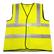 Sealey Worksafe® Hi-Vis Yellow Waistcoat - X-Large 9804XL