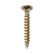 Timco 4.0 x 30mm Solo Chipboard & Woodscrews Industry Pack PZ Double Countersunk Yellow  40030SOLOIND