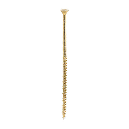 Timco 5.0 x 120mm Solo Chipboard & Woodscrews - PZ - Double Countersunk - Yellow 50120SOLOC