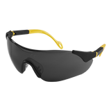 Sealey Worksafe® Sports Style Shaded Safety Glasses with Adjustable Arms Black 9209