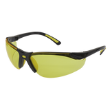 Sealey Worksafe® Zante Style Amber Lens Safety Glasses with Flexi Arms 9215