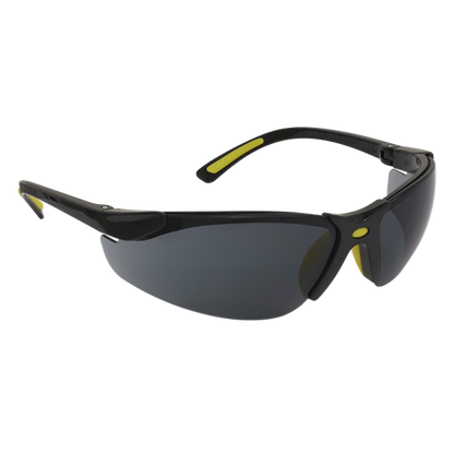 Sealey Worksafe® Zante Style Smoke Lens Safety Glasses with Flexi Arms 9214